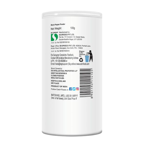 Catch Black Pepper Sprinkles, 100g - Image 8