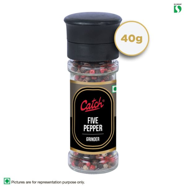 Catch 5-Pepper Grinder - 40 GMS