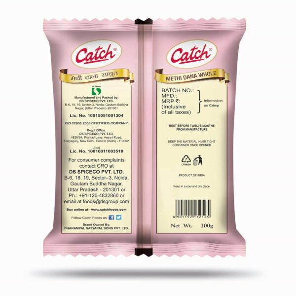 Catch Methi Dana Whole - 100 g - Image 4