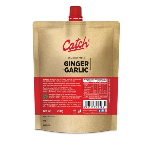 Catch Ginger Garlic Paste, 200 g - Image 7