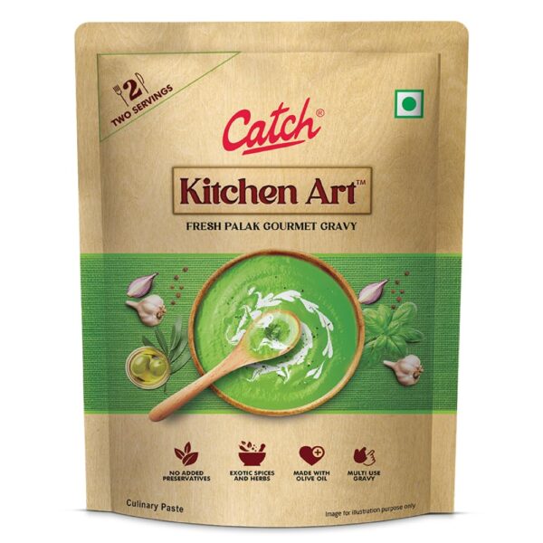 Catch Ready to Cook Palak Gravy 100g| Spice Mix| Easy to Cook