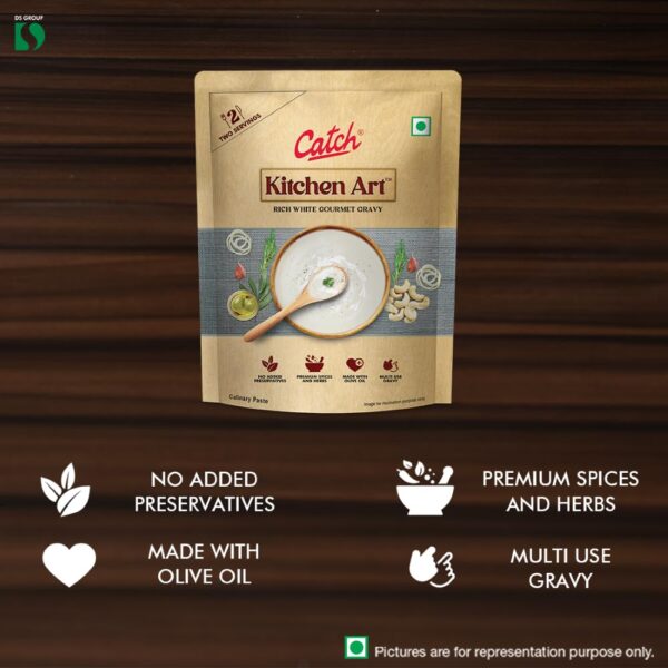 Catch Ready to Cook Rich White Gravy 100g| Easy to Cook Spice Mix - Image 4