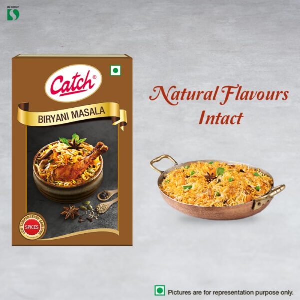 Catch Biryani Masala, 50 Grams, Vegetable Masala - Image 4