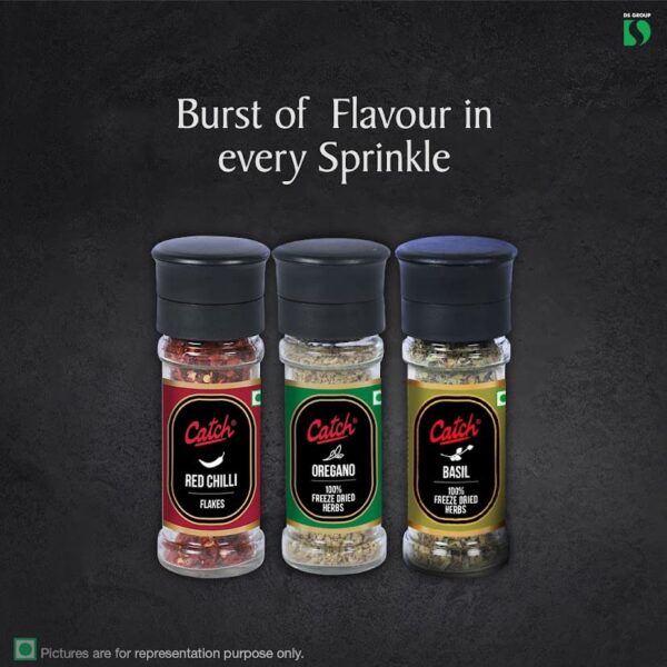 Catch Red Chilli Flakes + Oregano + Basil Combo - Image 4