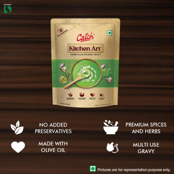 Catch Ready to Cook Palak Gravy 100g| Spice Mix| Easy to Cook - Image 4