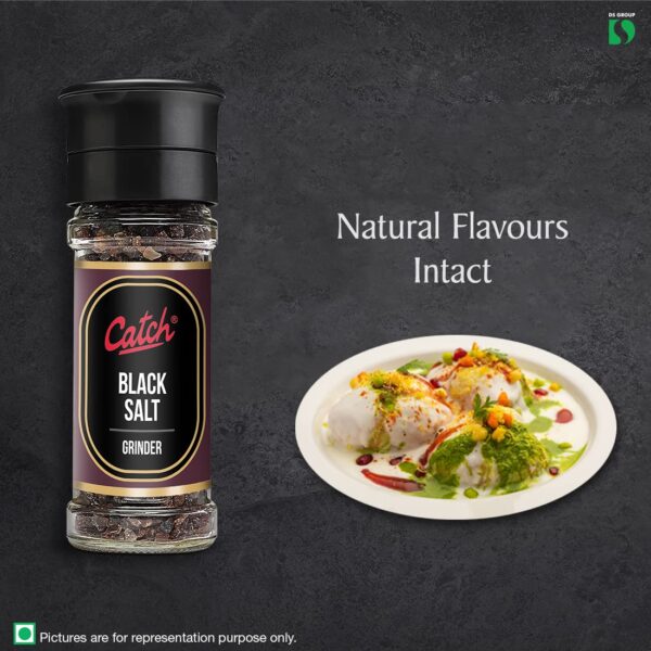 Catch Grinder Black Salt 100 GM - Pack of 2(200 GMS) - Image 4