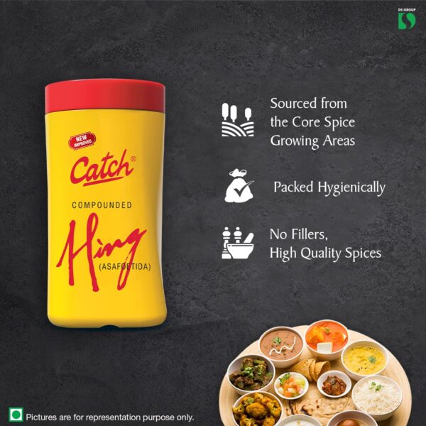catch Compounded Hing(Asafoetida) Powder, 100 Gms - Pack Of 2(200 Gms) - Image 6