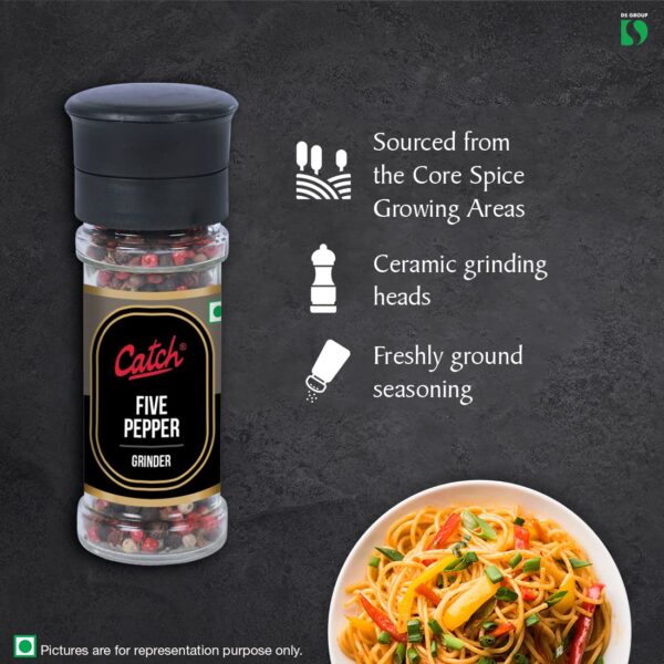 Catch 5-Pepper Grinder - 40 GMS - Image 3