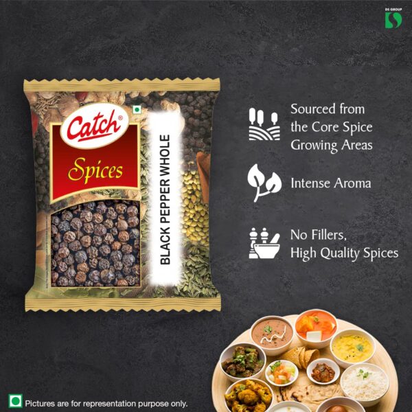 Catch Black Pepper Whole - 100 Grams - Image 3