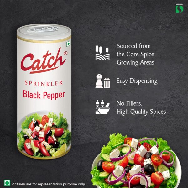 Catch Black Pepper Sprinkles, 100g - Image 5