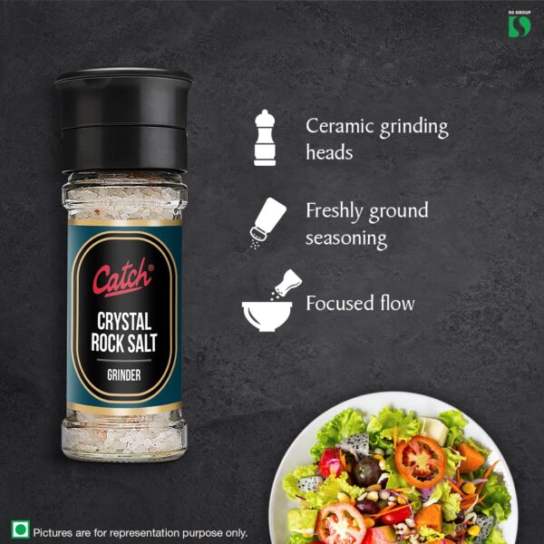 CATCH Grinder Rock Salt 100 GM - Pack of 2(200 GMS) - Image 3