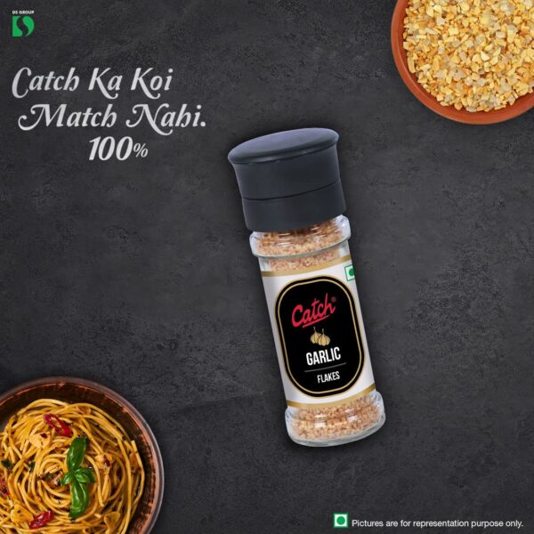 Catch Garlic Flakes 50 GMS Pack of Two - Image 3