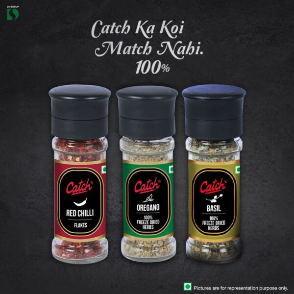 Catch Red Chilli Flakes + Oregano + Basil Combo - Image 2